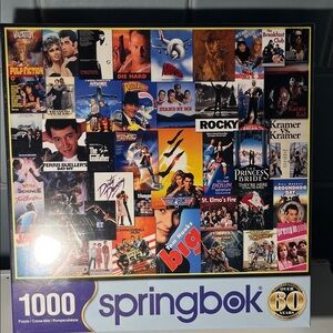 Springbok Classic Movie Collage Puzzle - 1000 Pieces